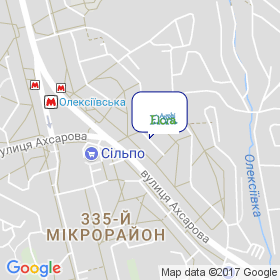 АрхіФлора на мапі АрхіФлора на мапі