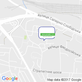 Архітектурна майстерня Екодар на мапі