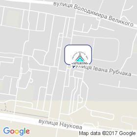 Інженерно-проектне бюро АРХіКОМ на мапі Інженерно-проектне бюро АРХіКОМ на мапі
