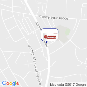 АрігонБуд на мапі АрігонБуд на мапі