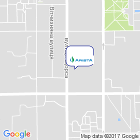 Аріста на мапі