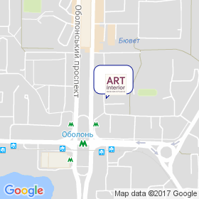 Artinterior на мапі Artinterior на мапі