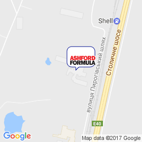 Ашфорд Формула Дистрибьюшн на мапі