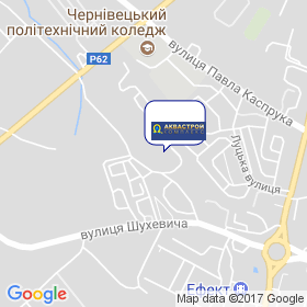 АквастройКомплекс на мапі АквастройКомплекс на мапі