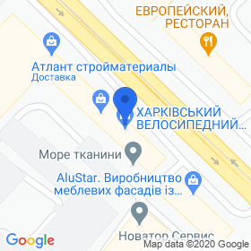 Атлант Буд Схiд на мапі Атлант Буд Схiд на мапі