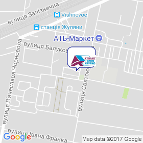 АтлантПромСервіс на мапі АтлантПромСервіс на мапі