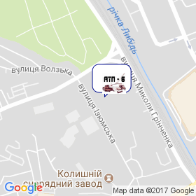 АТП-6 на мапі