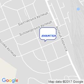 Авантек на мапі Авантек на мапі