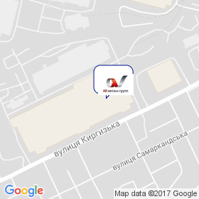 Роздрібний склад Харківської філії АВ Метал Груп на мапі Роздрібний склад Харківської філії АВ Метал Груп на мапі