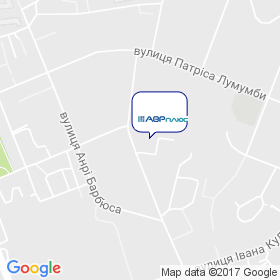 АВР ПЛЮС на мапі АВР ПЛЮС на мапі