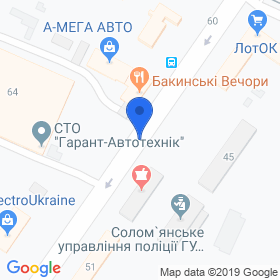 Бєлік Т.А. на мапі Бєлік Т.А. на мапі