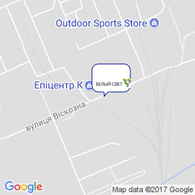 Біле світло на мапі Біле світло на мапі