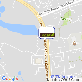 Бенграф на мапі