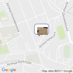 Бершинський на мапі Бершинський на мапі