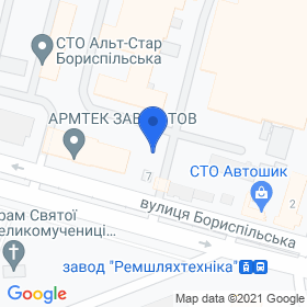 Вакер Бест Фаст на мапі Вакер Бест Фаст на мапі