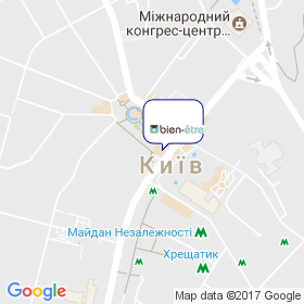 Bien – etre на мапі Bien – etre на мапі