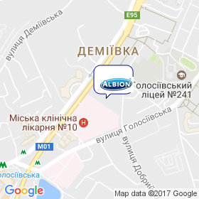 Албіон Гроуп на мапі Албіон Гроуп на мапі