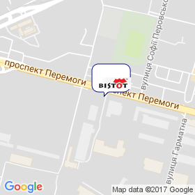Бістот ТМ на мапі Бістот ТМ на мапі