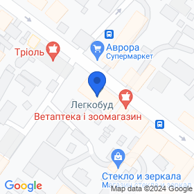 ЛЕГКОБУД на мапі ЛЕГКОБУД на мапі