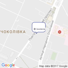 Блок Майстер, ТМ на мапі Блок Майстер, ТМ на мапі