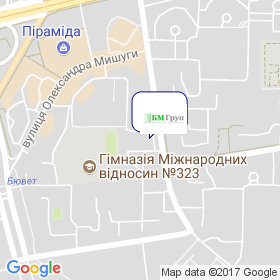 БМ Груп на мапі БМ Груп на мапі