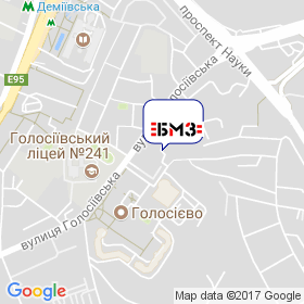 БМЗ на мапі