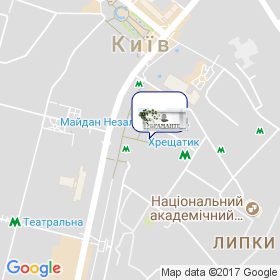 Браманте на мапі