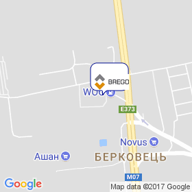 Брего на мапі Брего на мапі