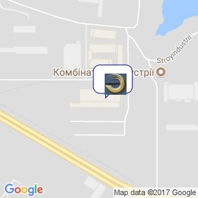 Комбінат Будіндустрії на мапі