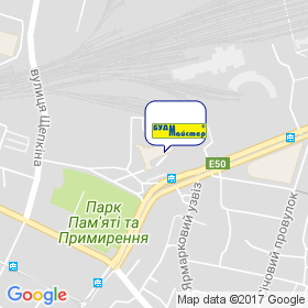 БудМайстер на мапі БудМайстер на мапі