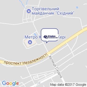 Будпром-Технологія на мапі Будпром-Технологія на мапі