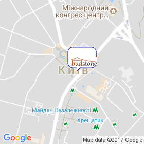 Будстоун на мапі Будстоун на мапі