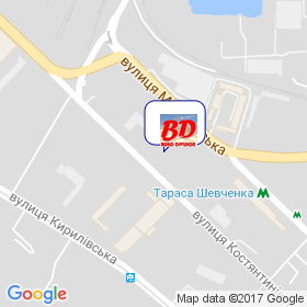 БИЛД ДИВИЗИОН на мапі БИЛД ДИВИЗИОН на мапі