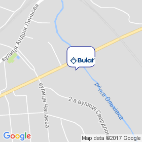 Булат-Профіль на мапі Булат-Профіль на мапі