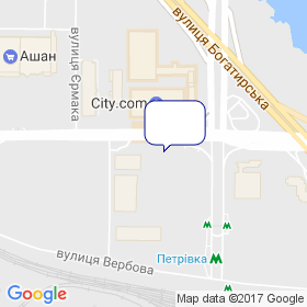 БВТ Україна на мапі БВТ Україна на мапі