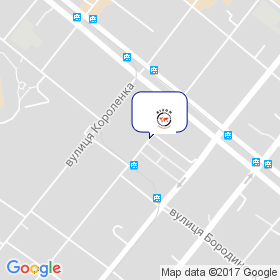 Корпорація Бізон на мапі