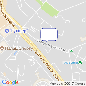 Центренергострой на мапі Центренергострой на мапі