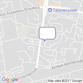 Черногор В.В. на мапі