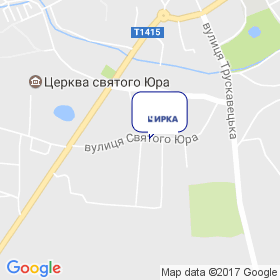 ЧИРКА на мапі ЧИРКА на мапі