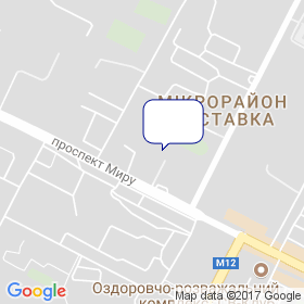 Комфорт-М на мапі Комфорт-М на мапі