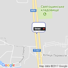 Контраст на мапі