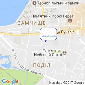 Коперніт - Україна на мапі