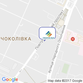 Креатив-Буд на мапі Креатив-Буд на мапі