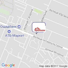 Кроніон на мапі