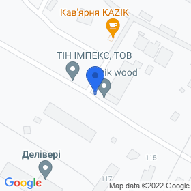 ВКФ ДАХ СЕРВІС на мапі ВКФ ДАХ СЕРВІС на мапі