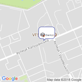 Дамір СК на мапі Дамір СК на мапі