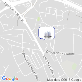 ДАН ПРОЕКТ на мапі ДАН ПРОЕКТ на мапі