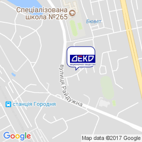 Деко на мапі Деко на мапі