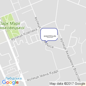Фактура.UA на мапі Фактура.UA на мапі
