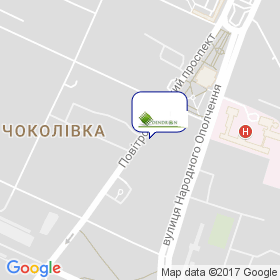 Дендрон на мапі